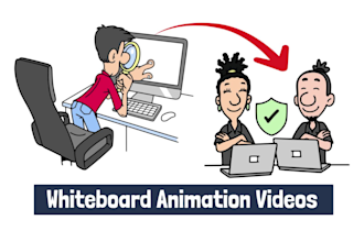 create whiteboard animation doodle video