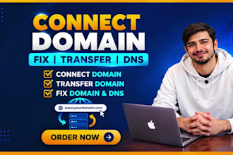 connect domain, fix or transfer any domain to any website