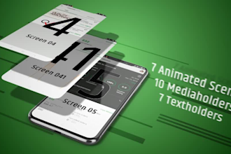 create mobile app  promo, application promotion video