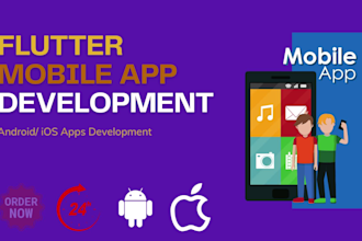 ai mobile app development, android, ios app development as flutter dev