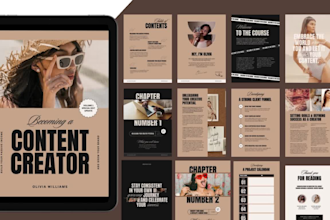 do canva ebook design, lead magnet, workbook, ebook formatting and layout design