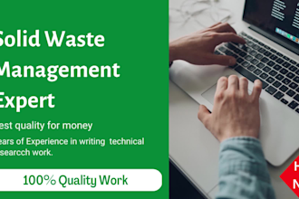 do solid waste management research and projects for you