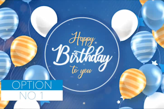 create a beautiful birthday slideshows