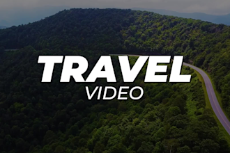 do cinematic travel video editing