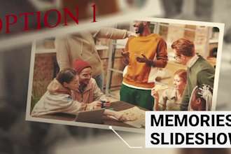 create photo collage, photo slideshow video, photo montage and video slideshow