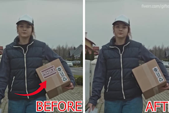 remove anything text, logo, objects from video