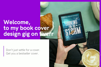 design ebook cover for amazon kindle and print