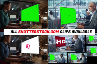make video editing using stock footage with ai voice over