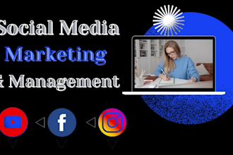 be your professional social media marketing manager and viral content creator