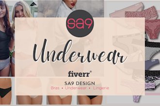 create panty, underwear design, cad, tech pack