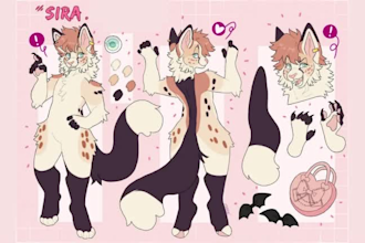 fursona ref sheet furry reference sheet anthro ref sheet furry ref sheet nsfw oc