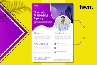 be your business flyer or company profile designer