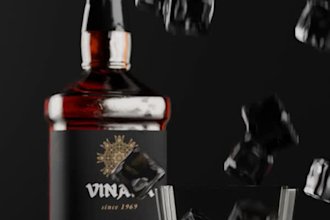 do energy drink and product animation