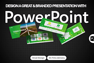 design a premium powerpoint presentation