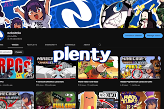 as a youtuber with 71k subs edit your gaming and meme videos