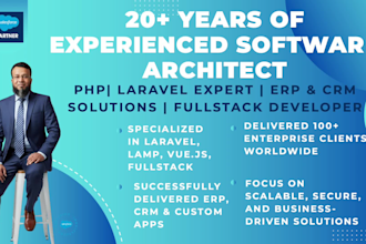 be your expert laravel developer for full stack development