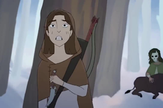 do 2d japanese anime style, 2d music video, animated short film, motion graphics