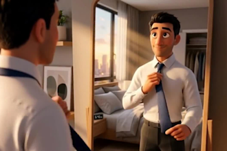 create 3d pixar ai style animation, 3d ai cartoon animation, ai story telling