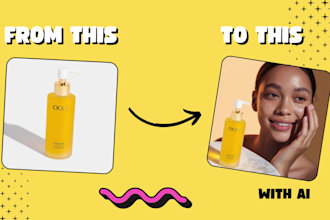 insert your product into any person or scene with ai