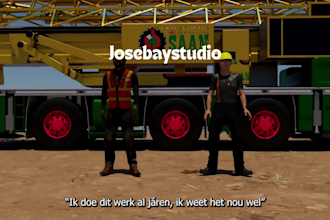 create 3d industrial animation, factory process animation, manufacturing project