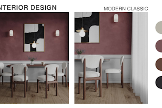 do house interior design with 3d architectural rendering
