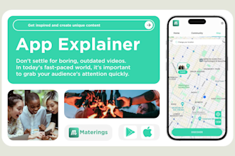 create a custom explainer or demo video for your app
