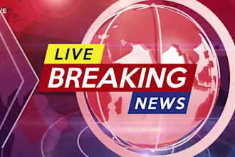 create a breaking news video with ai spokesperson