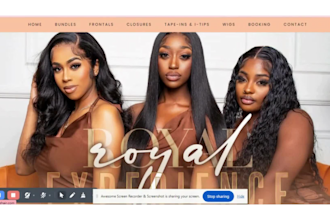 hair extension website hair extension website hair extension shopify website