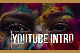 do professional youtube intro video trailer, outro or logo animation