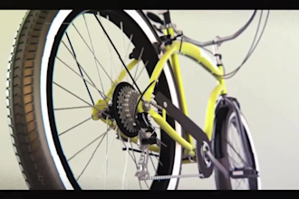 do 4k 3d industrial animation video, 3d bicycle animation, 3d bicycle model