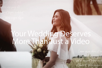 edit raw wedding videos with storytelling