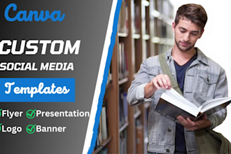 design social media posts templates logo flyers and ads