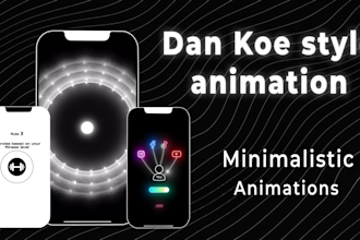 create dan koe style animation video