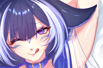 design dakimakura body pillow sfw nsfw for your fursona, furry, and anime girl
