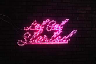 make custom 3d neon logo animation, neon intro or neon sign