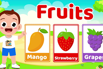 create best kids learning videos for youtube
