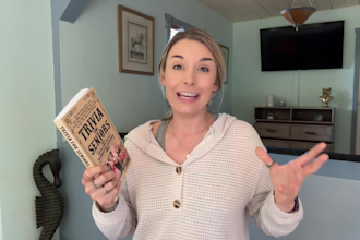 create a book review style video for amazon