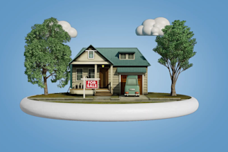 make amazing real estate logo intro video