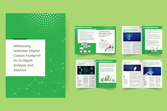 design professional white paper and crypto white paper in canva