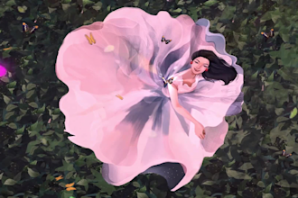 make lofi hip hop illustrations and GIF loop animations