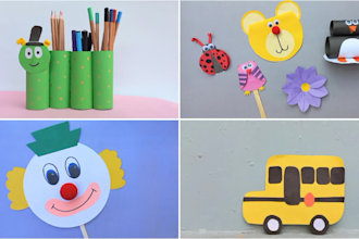 make DIY paper craft videos for social media