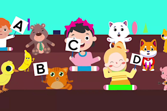 create kids learning videos and vocabulary videos