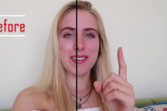 do professional digital makeup and retouching of your skin and face video