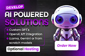 develop ai powered solutions