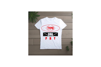 design typography trendy bulk t shirt design