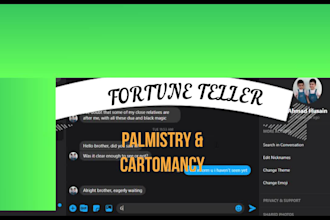 provide insights via cartomancy and remedy via wizard