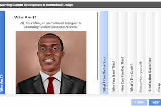 create elearning content for lms scorm aicc xapi HTML5 etc