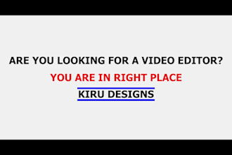do cinematic video editing, travel, vlog video editing