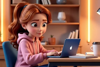 create compelling ai music video ai 3d kids animation ai short film, pixar