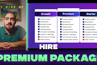 be your monthly e commerce social media manager and content creator